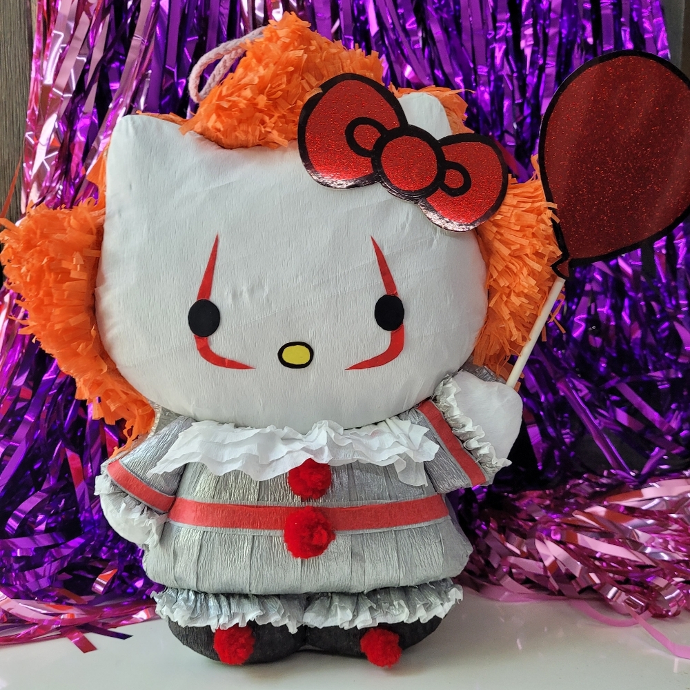 Hello kitty Halloween Mini Piñata IT/Pennywise